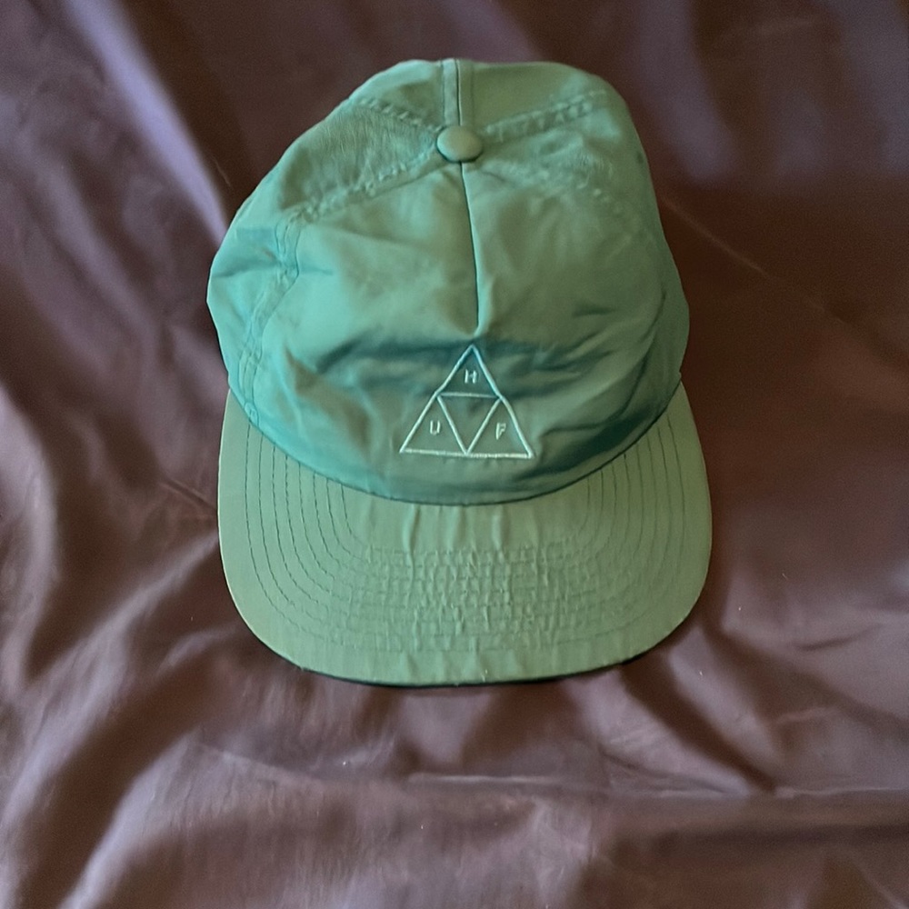 Turquoise Huf snap back hat